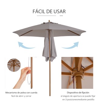 Sombrilla de Jardín