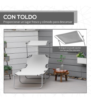 Tumbona Plegable