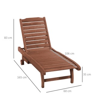 Tumbona de Madera