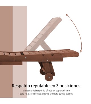 Tumbona de Madera