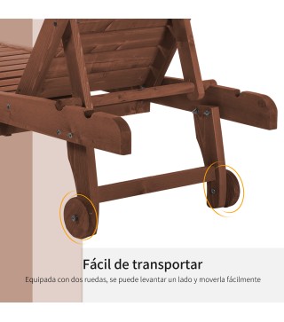 Tumbona de Madera