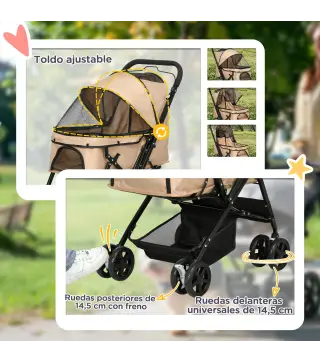 Cochecito para Mascotas
