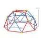 Cúpula de Escalada Juego de Cúpula Geométrica para 3-8 Años con Marco de Metálico Carga 180 kg Ø183x90 cm Rojo y Azul