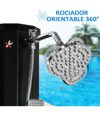 Ducha Solar Exterior