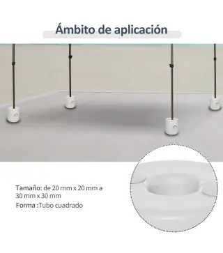 Soportes para Pabellón
