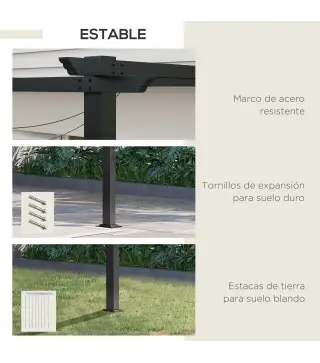 Pérgola de Pared