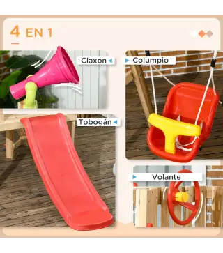Columpio Tobogán Infantil