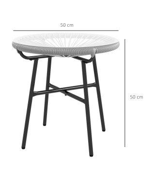 Mesa de Ratán