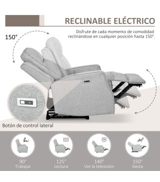 Sillón Reclinable Eléctrico