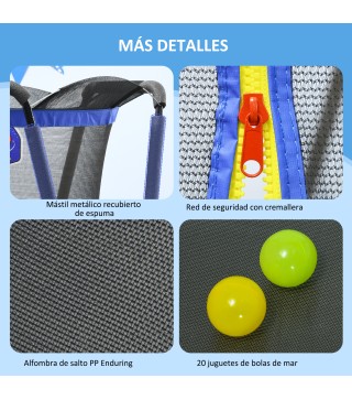 Cama Elástica Infantil