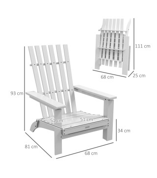 Silla Adirondack