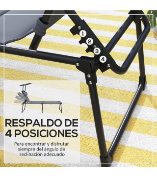 Tumbona Plegable
