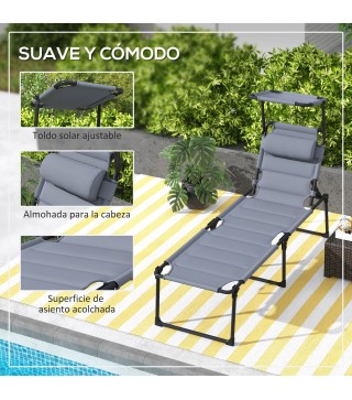 Tumbona Plegable