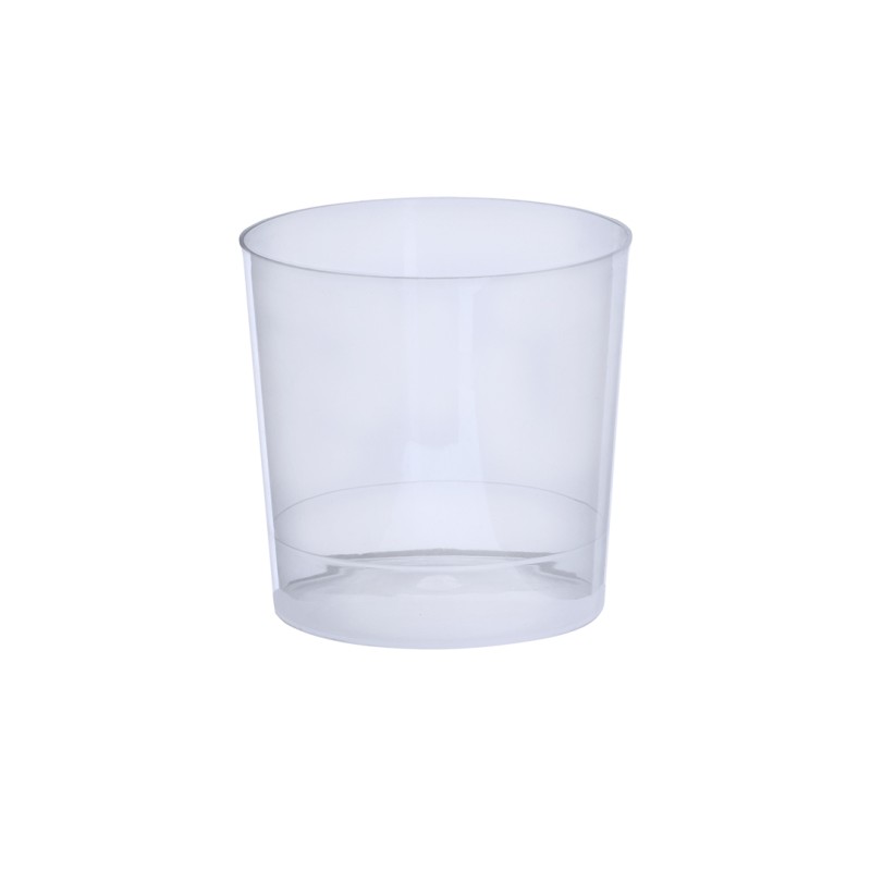 ABANICO MADERA CON BORDE BLANCO 23 CM