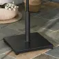Base para Sombrilla de Jardín Peso Neto 18 kg Soporte Pie para Parasol Apto para Postes de Ø35mm/Ø38mm/Ø48mm para Jardín Patio N