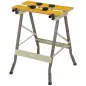 Banco de Trabajo Plegable 4 en 1 Mesa de Trabajo con 4 Abrazaderas 2 Manivelas 62,5x60,5x78,5 cm Natural y Gris Banco de Trabajo Plegable 4 en 1 Mesa de Trabajo con 4 Abrazaderas 2 Manivelas 62,5x60,5x78,5 cm Natural y Gris