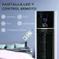 Enfriador de Aire Bajo Consumo 3 en1 Oscilante Humificador con 3L Control Remoto Pantalla LED 3 Velocidades 3 Modos y Temporizad