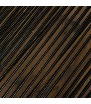 Conjunto de Jardín Exterior con Mesa Cuadrada 110x110x75 cm y 4 Sillas con Cojines 50,5x49,5x67 cm Negro y Natural