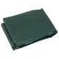 Funda Protectora para Muebles Rectangular Funda de Muebles para Jardín Impermeable Anti-UV Antipolvo 235x190x90 cm Verde