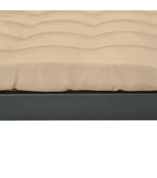 Juego de 6 Cojines para Sillas de Comedor 40x40 cm 6 Piezas Cojines para Sillas de Jardín Acolchados con Cintas Caqui