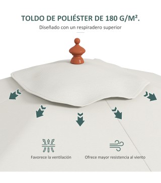 Sombrilla de Jardín