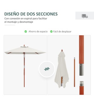 Sombrilla de Jardín
