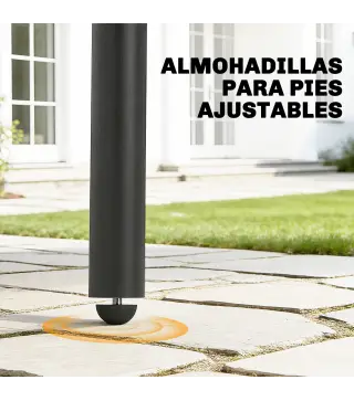 Mesa de Comedor de Jardín Rectangular 120x70x72 cm de Acero con Tablero con Listones para 4 Personas Gris