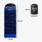 Saco de Dormir Adulto Ligero y Compacto para 3 Estaciones Impermeable Portátil Tamaño Pequeño para Acampar Azul Marino Saco de Dormir Adulto Ligero y Compacto para 3 Estaciones Impermeable Portátil Tamaño Pequeño para Acampar Azul Marino