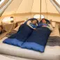 Saco de Dormir Adulto Ligero y Compacto para 3 Estaciones Impermeable Portátil Tamaño Pequeño para Acampar Azul Marino Saco de Dormir Adulto Ligero y Compacto para 3 Estaciones Impermeable Portátil Tamaño Pequeño para Acampar Azul Marino