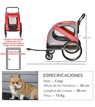 Cochecito para Perros