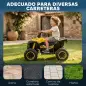 Quad Eléctrico para Niños de 3-5 Años Vehículo Eléctrico a Batería 12V con 2 Motores 83x53x55,5 cm Amarillo