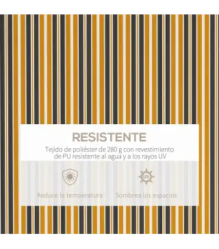 Toldo Manual Retráctil