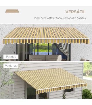 Toldo Manual Retráctil