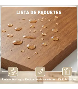 Puerta Corredera con Herrajes 90x210 cm con Rodillo Riel de Aluminio Guía de Suelo Marrón