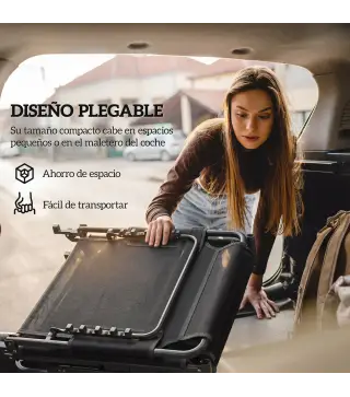 Set de 2 Tumbonas Plegables con Reposacabezas Cojines Bolsillo Lateral y Respaldo Reclinable 5 Posiciones Gris Oscuro