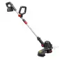 Desbrozadora Batería 18V con 2 Baterías de 4.0Ah y Cargador Barra Ajustable Cabezal y Mango Regulables Plateado Desbrozadora Batería 18V con 2 Baterías de 4.0Ah y Cargador Barra Ajustable Cabezal y Mango Regulables Plateado