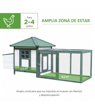 Gallinero de Madera