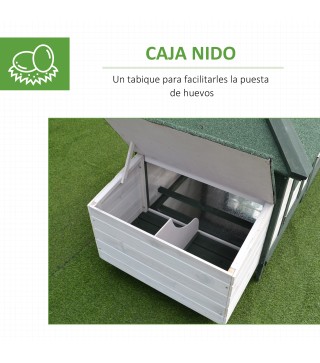 Gallinero de Madera