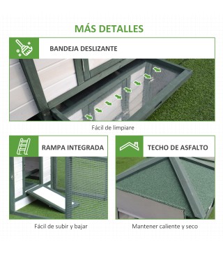 Gallinero de Madera