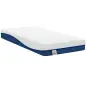 Colchón 190x90 cm Grosor 20 cm Colchón Viscoelástico con Té Verde Firmeza Media Cama Refrescante con Espuma de Gel
