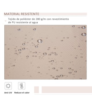 Toldo Manual Retráctil