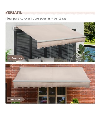 Toldo Manual Retráctil