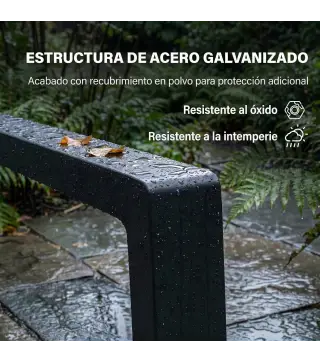 Tumbona Plegable con Reposapiés Retráctil Respaldo Ajustable 5 Niveles Tela de Textilene Marco Acero Gris Oscuro