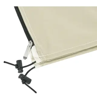 Funda para Sombrilla de Jardín Funda para Parasol Impermeable Tela Oxford 600D Cubierta de Parasol con Cremallera para Jardín Ex