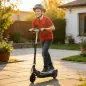 Patinete Eléctrico para Niños de +7 Años Scooter Plegable con Altura Ajustable Batería Recargable 24V Velocidad hasta 12 km/h y