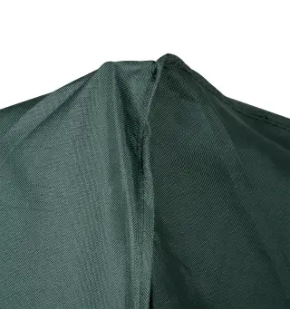 Funda para Balancín de Jardín con Cremallera Cubierta para Muebles de Exterior 177x114x152cm Verde Oscuro