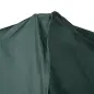 Funda para Balancín de Jardín con Cremallera Cubierta para Muebles de Exterior 177x114x152cm Verde Oscuro