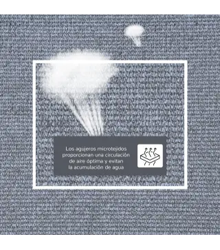 Toldo de Terraza Rectangular 4x6 m de HDPE con Anillas de Acero Inoxidable y Cuerdas para Jardín Patio Gris