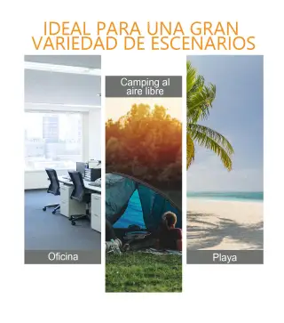 Cama de Acampada Plegable de Tela Oxford 600D con Marco Metálico Carga 136 kg para Playa Senderismo 193x64x40 cm Verde