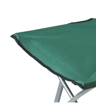 Cama de Acampada Plegable de Tela Oxford 600D con Marco Metálico Carga 136 kg para Playa Senderismo 193x64x40 cm Verde